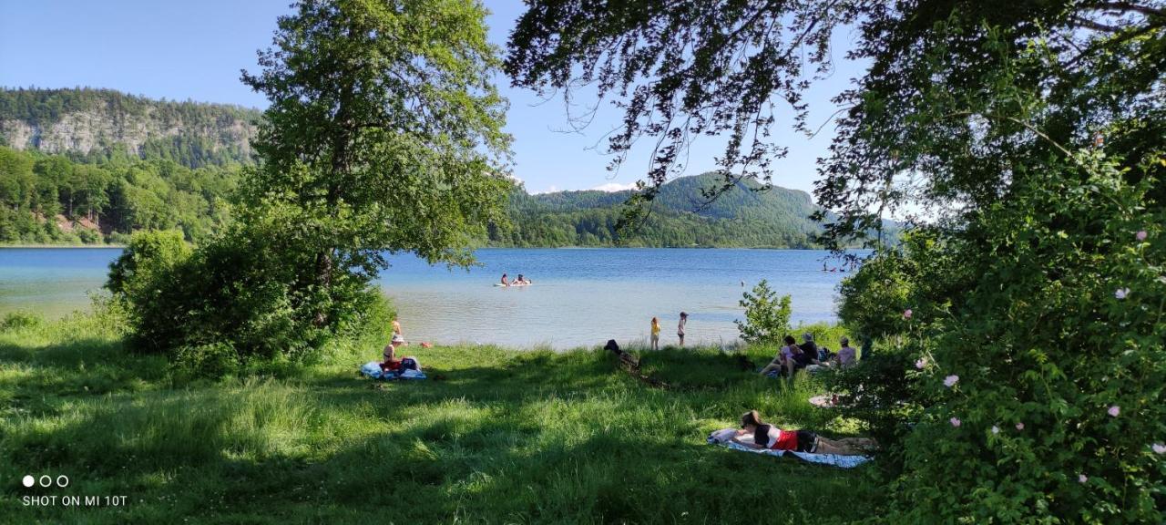 Le Jura En Toutes Saisons Piscine, Spa, Location Vtt, Balades 2Cv, Climatisation Bonlieu Εξωτερικό φωτογραφία