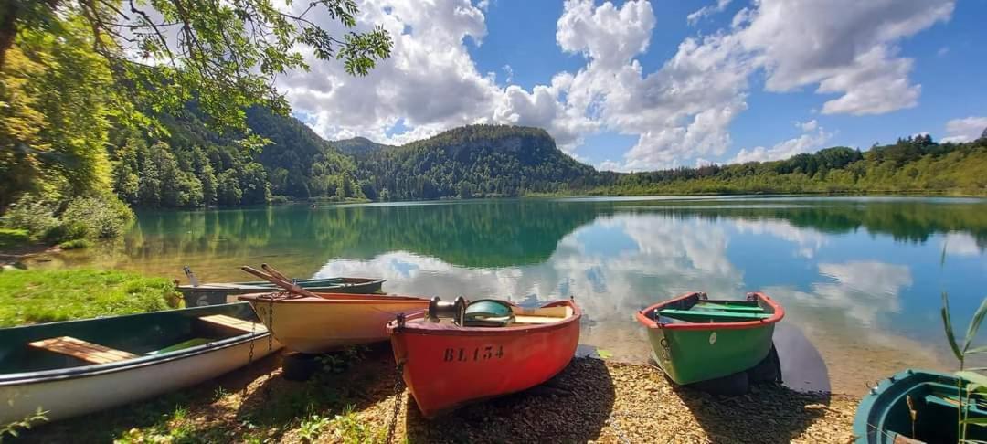 Le Jura En Toutes Saisons Piscine, Spa, Location Vtt, Balades 2Cv, Climatisation Bonlieu Εξωτερικό φωτογραφία