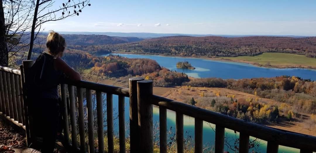 Le Jura En Toutes Saisons Piscine, Spa, Location Vtt, Balades 2Cv, Climatisation Bonlieu Εξωτερικό φωτογραφία