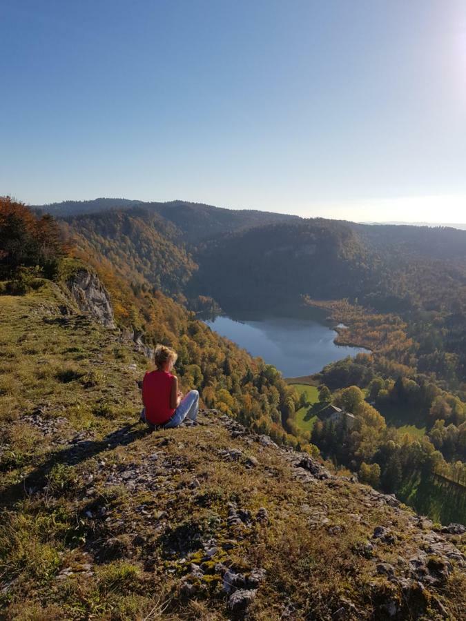 Le Jura En Toutes Saisons Piscine, Spa, Location Vtt, Balades 2Cv, Climatisation Bonlieu Εξωτερικό φωτογραφία